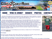 Tablet Screenshot of coast2coastruns.com